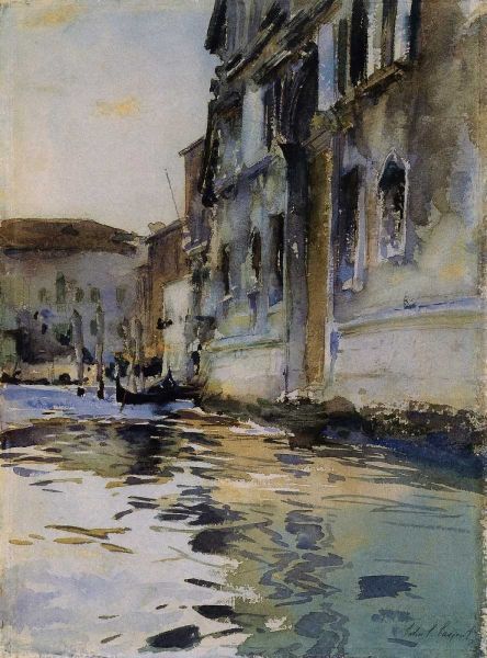 Venetian Canal; Palazzo Contarini degli Scrigni