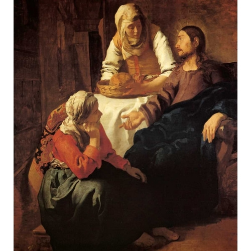 Christ In The House Of Mary And Martha