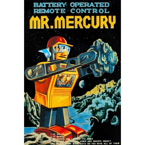 Battery Operated Remote Control Mr. Mercury