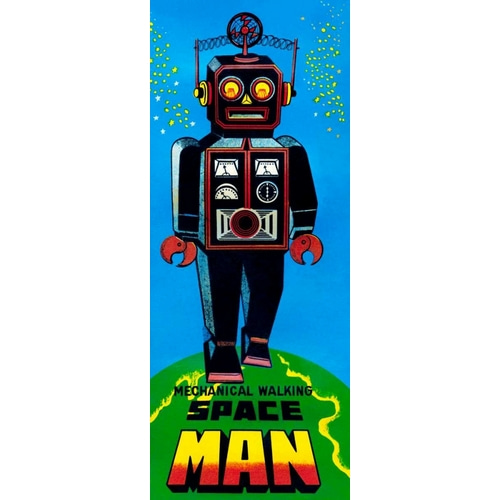Mechanical Walking Space Man