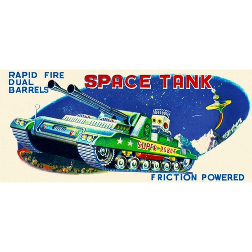 Rapid Fire Dual Barrell Space Tank