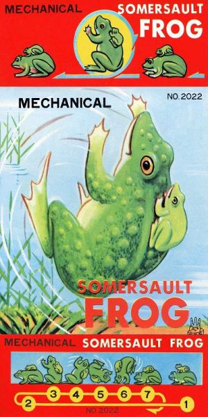 Mechanical Somersault Frog