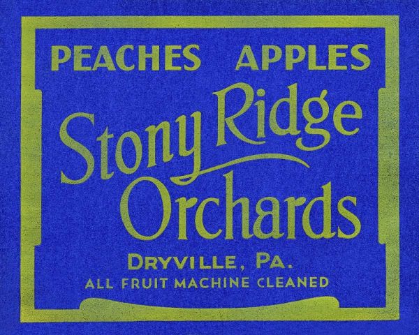 Stony Ridge Orchards Peaches and Apples