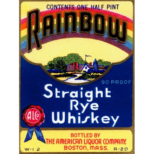 Rainbow Straight Rye Whiskey