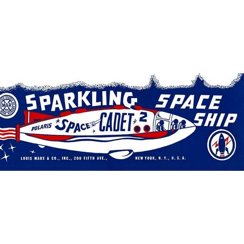 Space Cadet Sparkling Space Ship