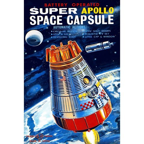 Battery Operated Super Apollo Space Capsule