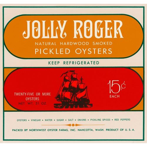 Jolly Roger Pickled Oysters