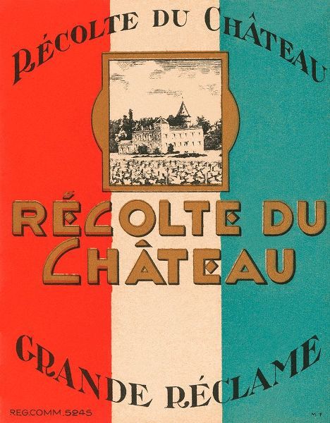 Recolte du Chateau