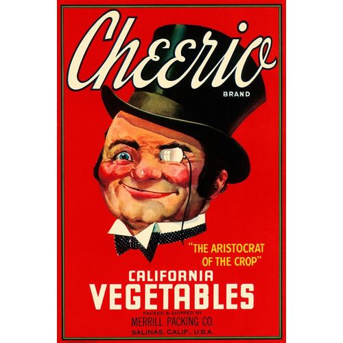 Cheerio Brand California Vegetables