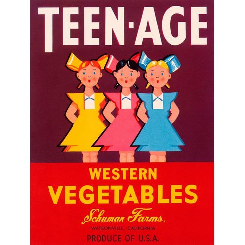 Teen - Age Western Vegetables