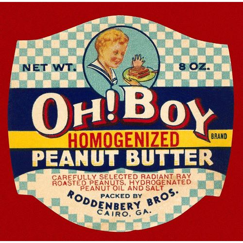 Oh! Boy Homogenized Peanut Butter