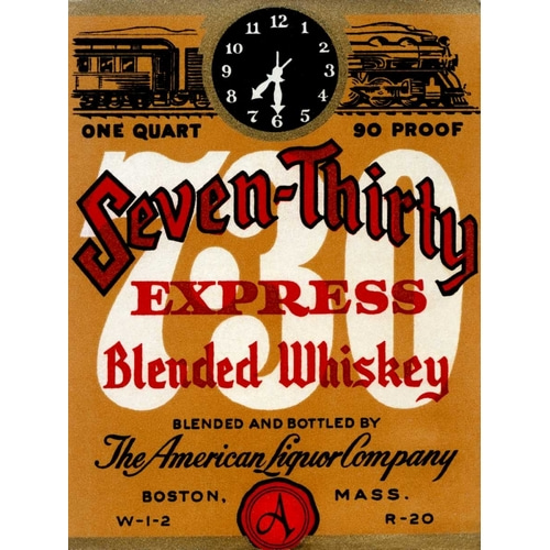 Seven-Thirty Express Blended Whiskey