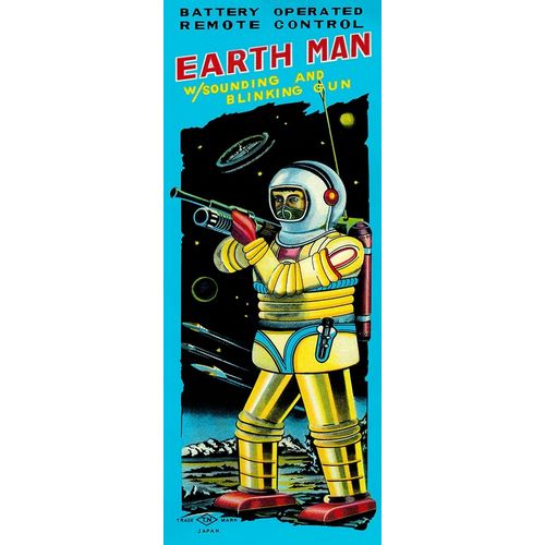 Battery Operated Remote Control Earthman