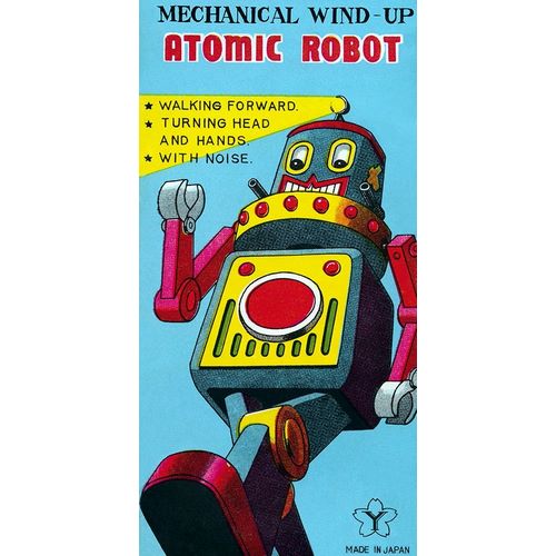 Mechanical Wind-Up Atomic Robot