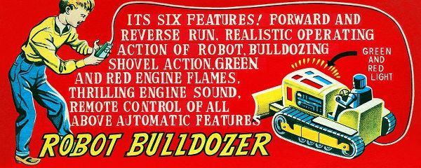 Robot Bulldozer - Six Features