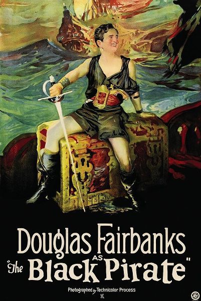 Movie Poster: Douglas Fairbanks - The Black Pirate