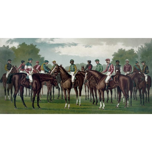 Celebrated winning horses and jockeys of the American turf