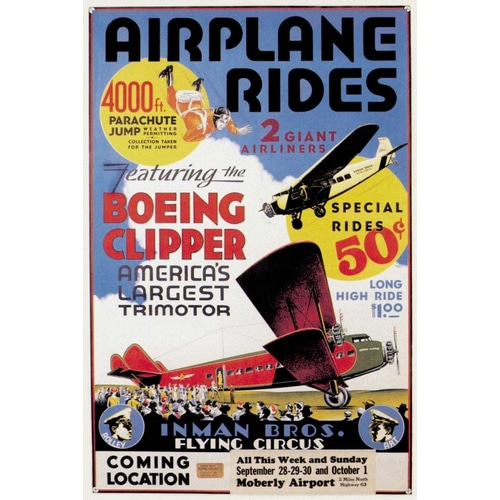 Airplane Rides: Inman Bros. Flying Circus