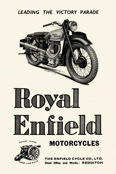 Royal Enfield Motorcycles: Leading the Victory Parade