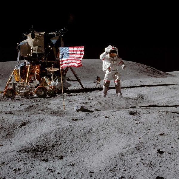 Moonwalk, Apollo 16, 1972