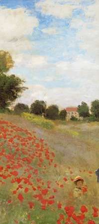 Field Of Poppies (Les Coquelicots) 1873 (center)