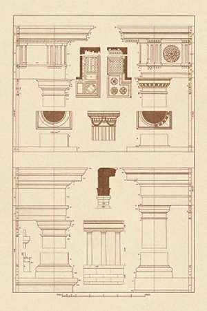 Doric, Tuscan Orders and Columns