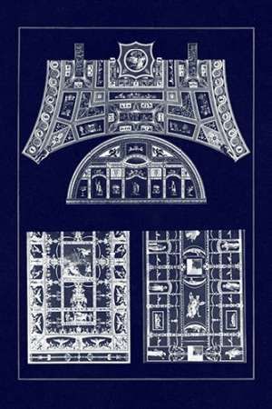 Decorative Painting in the Roman Vaults (Blueprint)