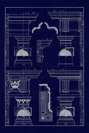 Doric and Tuscan Orders (Blueprint)