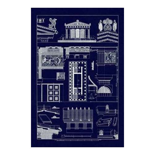 Temple of Athene and Theseus, PolyMuseumome (Blueprint)