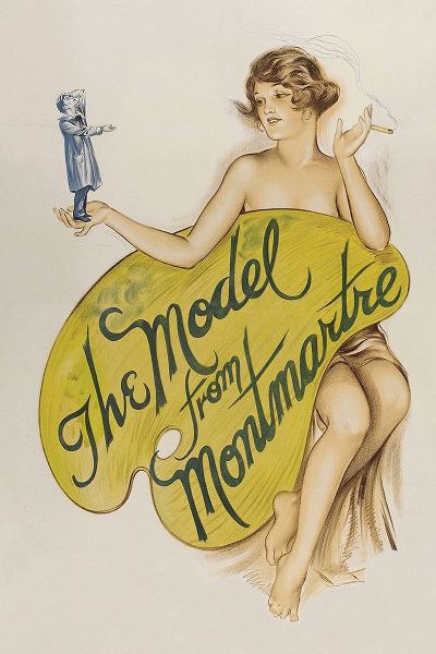 Vintage Film Posters: Model from Montmartre