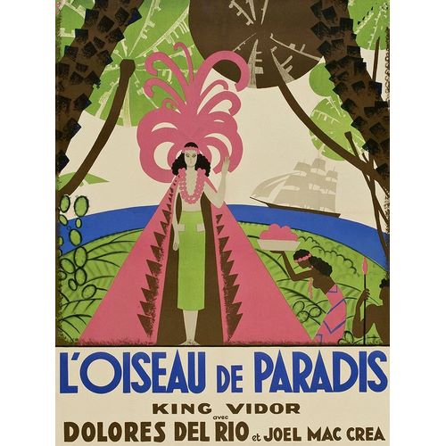 Vintage Film Posters: Bird of Paradise &quot;Loiseau de Paradis&quot;