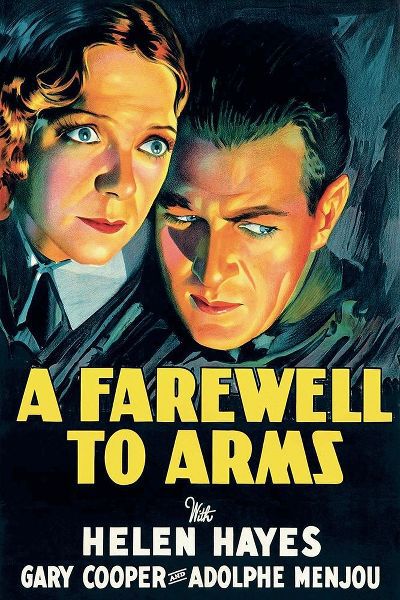 Vintage Film Posters: Farewell to Arms