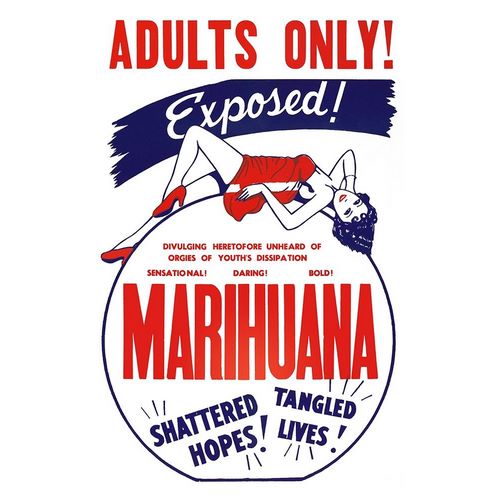 Vintage Vices: Adults Only! Marihuana