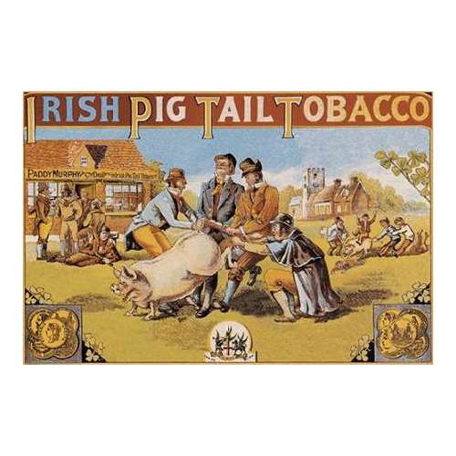 Pigs and Pork: Irish Pig Tail Tobacco
