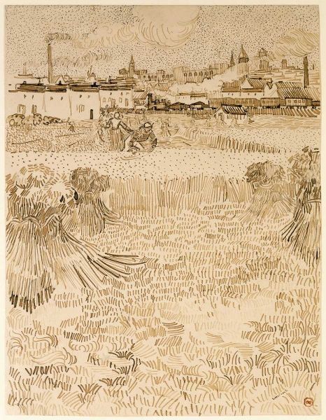 Arles:  View from the Wheatfields