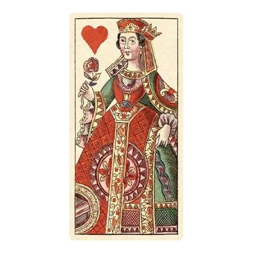 Queen of Hearts (Bauern Hochzeit Deck)