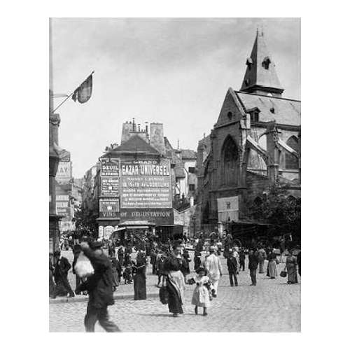 Paris, 1898-1900 - Place Saint-Medard
