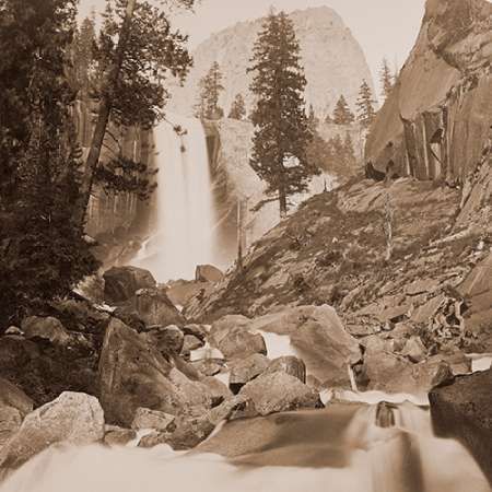 Piwayac - Vernal Fall - 300 ft. Yosemite, California, 1861