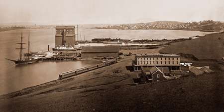 City of Vallejo, California, from South Vallejo, 1870