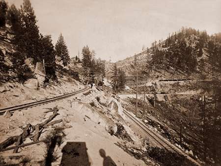 View on Lake Tahoe, California, 1877