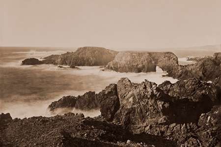 Coast View off Mendocino, California, 1863
