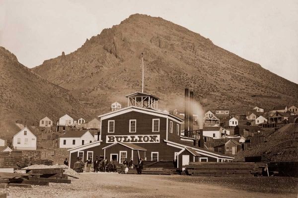 The Bullion Mine, Virginia City, Nevada, 1880