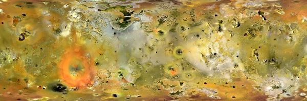 Surface of Io Composite from Gallileo Mission