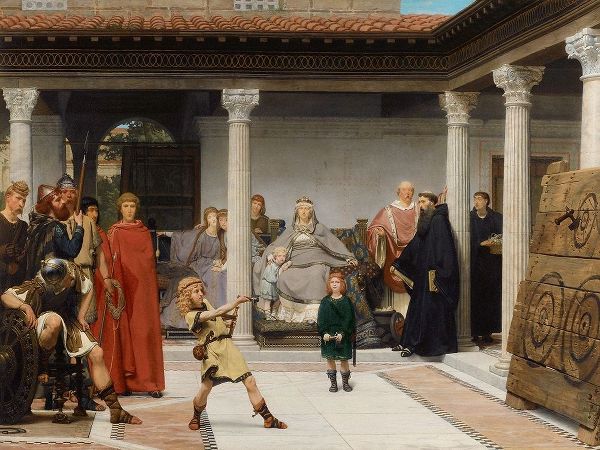 The Education of the Children of Clovis, 1861