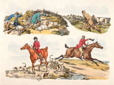 Hare Hunting, 1817