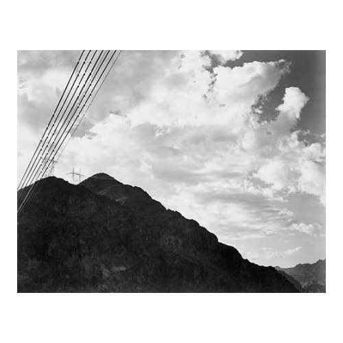 Looking Toward Sugarloaf Mountain With Boulder Dam Transmission Lines - National Parks and Monuments