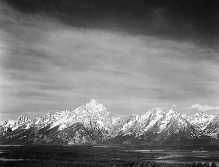 Tetons from Signal Mountain, Grand Teton National Park, Wyoming, 1941
