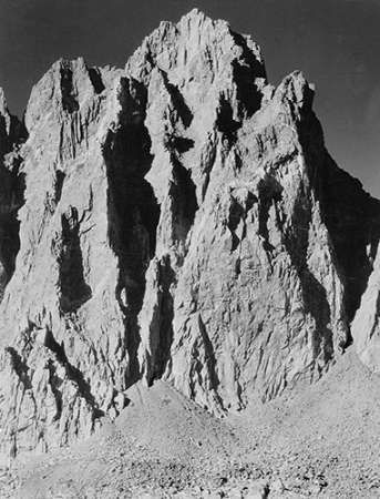 Mt. Winchell, Kings River Canyon, proVintageed as a national park, California, 1936