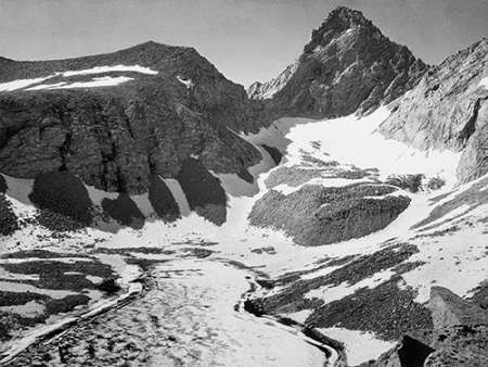 Junction Peak, Kings River Canyon, proVintageed as a national park, California, 1936