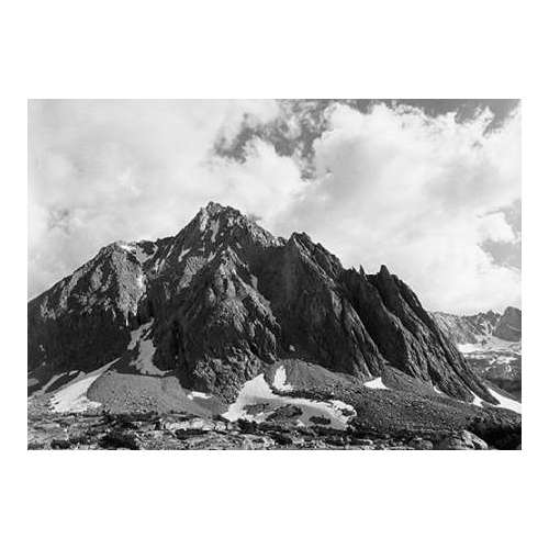 Center Peak, Center Basin, Kings River Canyon, proVintageed as a national park, California, 1936